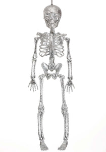 Silver Glitter Skeleton