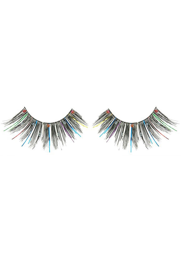 Metallic Silver Eyelash