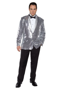 Silver Sequin Costume Jacket