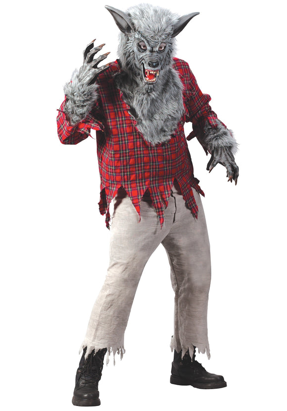Silver Werewolf Costume for Men