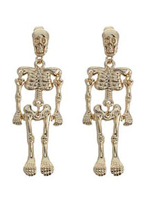 Skeletal Dangle Earrings