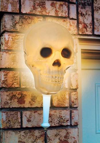 Complete Skull Porch Light Cover or Wall Decoration