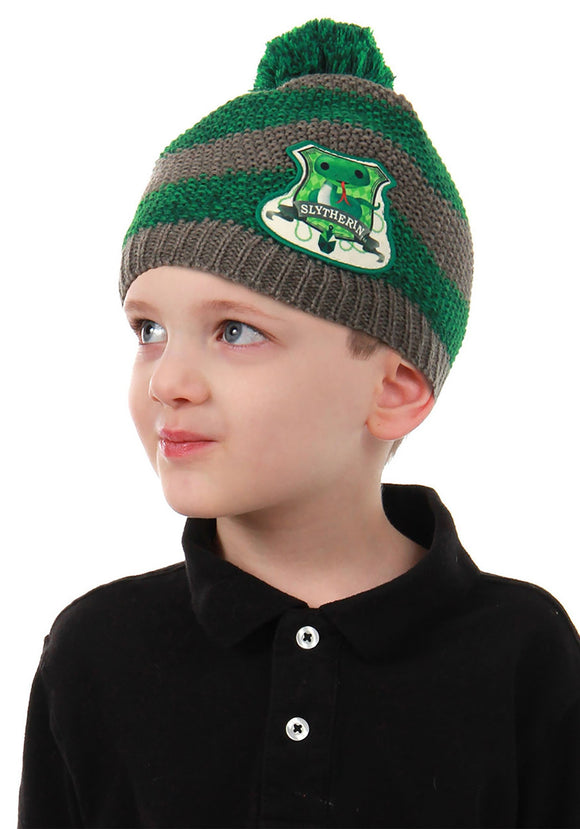 Slytherin Toddler Knit Green Beanie