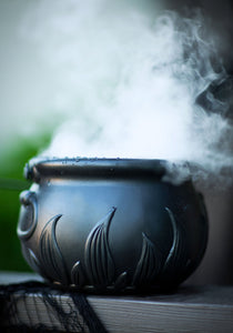 Smoking Cauldron Halloween Decoration | Halloween Cauldron