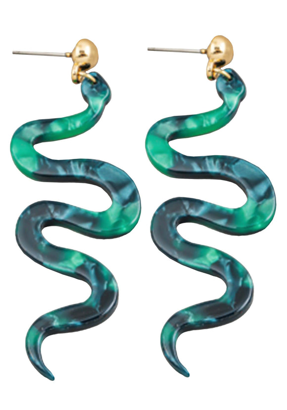Costume Snake Earrings