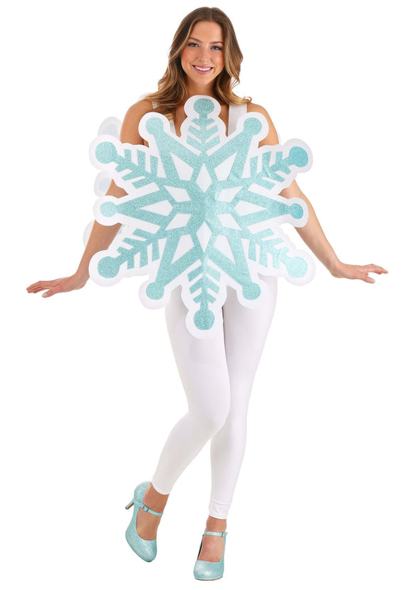 Adult Blue Snowflake Costume