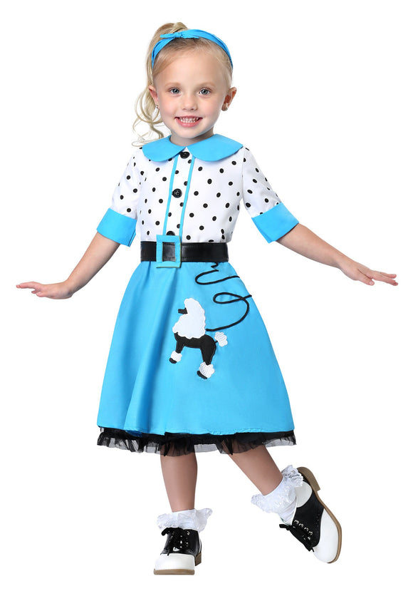Sock Hop Cutie Costume for Toddlers