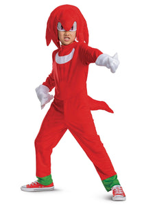 Sonic 2 Knuckles Deluxe Kid's Costume