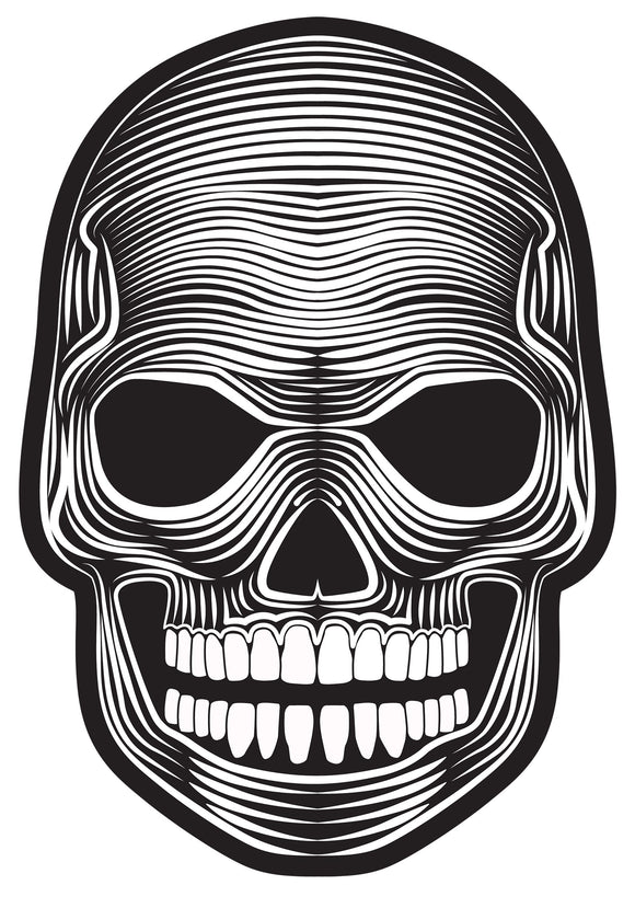 Skeleton Sound Activated Light Up Mask