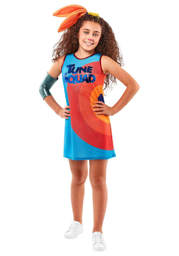 Space Jam 2 Girl's Lola Bunny Tune Squad Costume