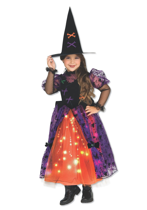 Sparkle Witch Costume for Girls