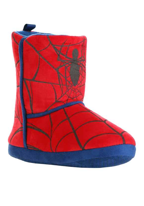 Spider-Man Boot Slippers for Adults