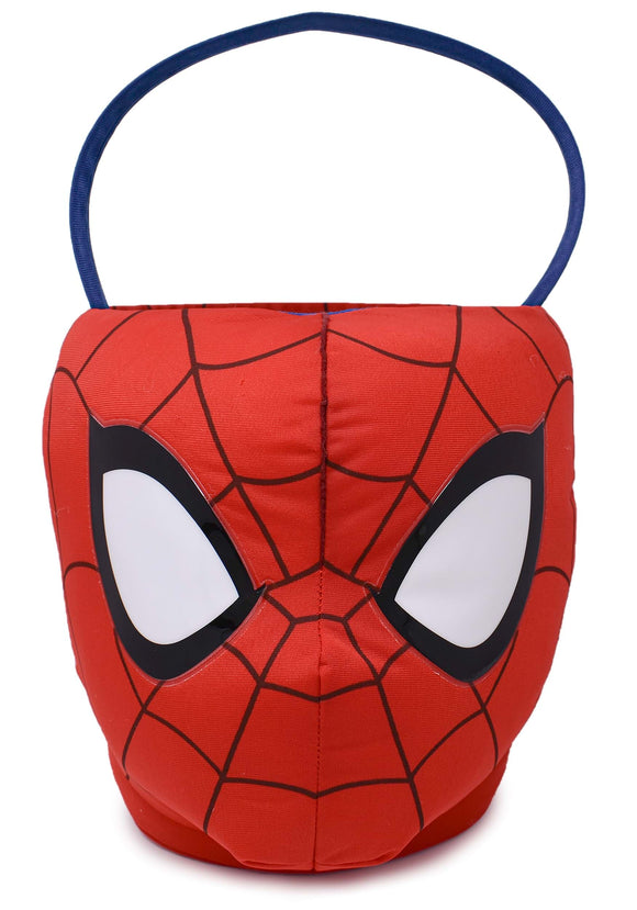 Plush Spider-Man Trick or Treat Basket