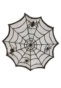 Spider Web Placemat Table Halloween Decoration
