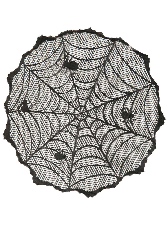 Spider Web Round Halloween Table Cover