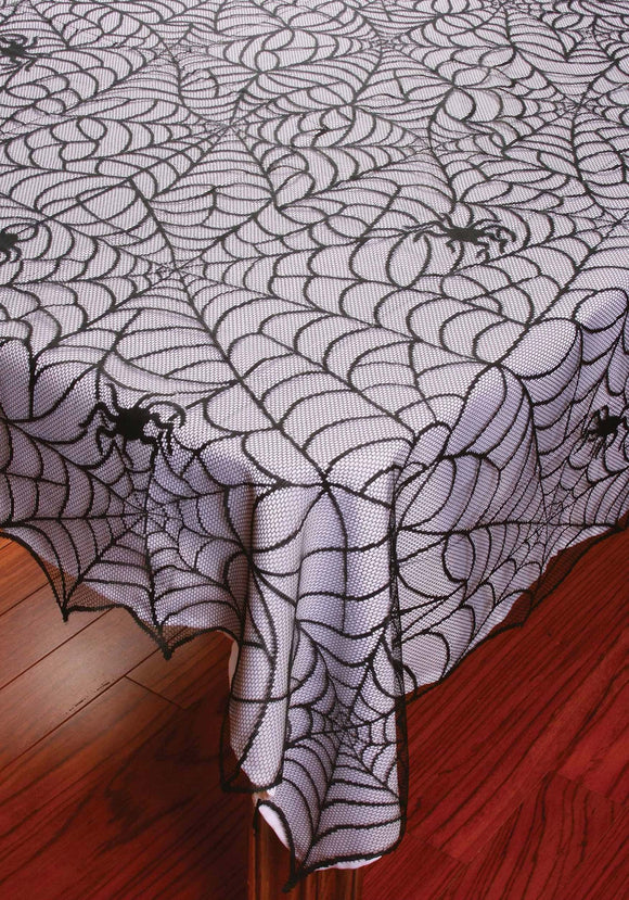 Lacy Spiderweb Tablecloth