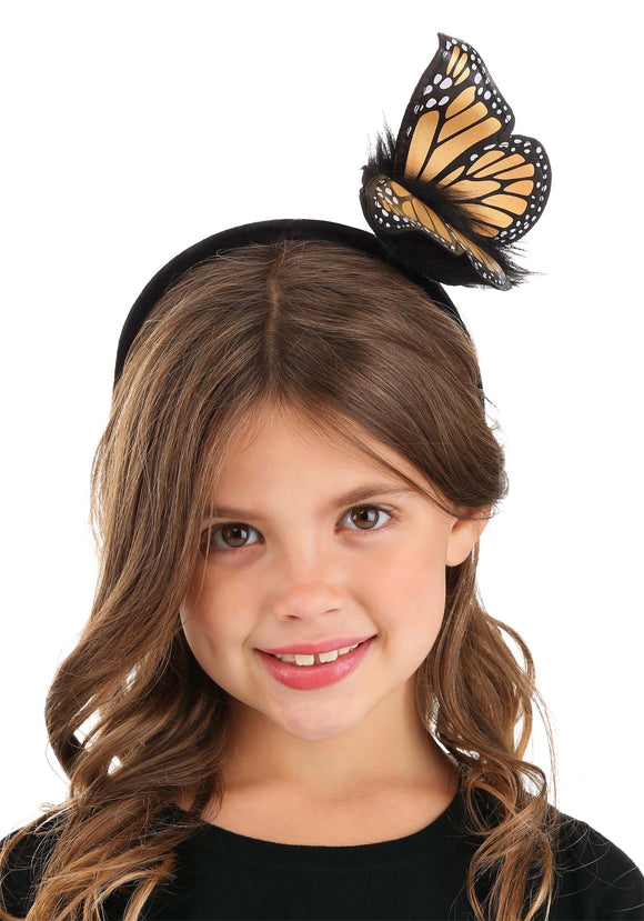 Springy Monarch Butterfly Headband