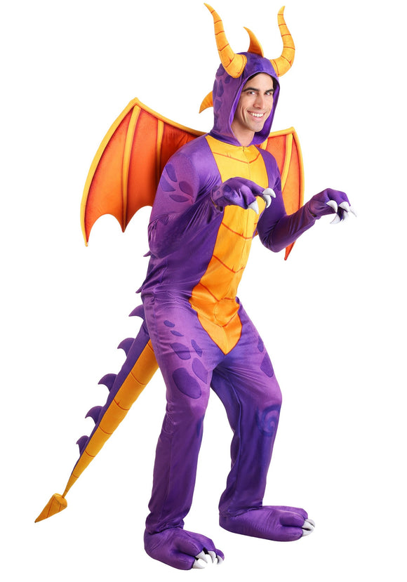 Spyro the Dragon Unisex Costume Jumpsuit
