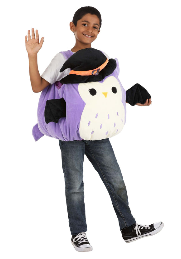 Squishmallow Holly the Owl Kid's Costume