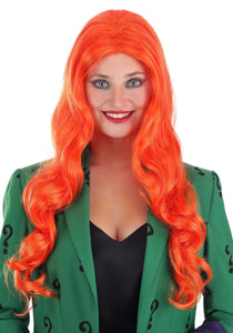 Women's Irish Lass Long Wavy Orange Wig