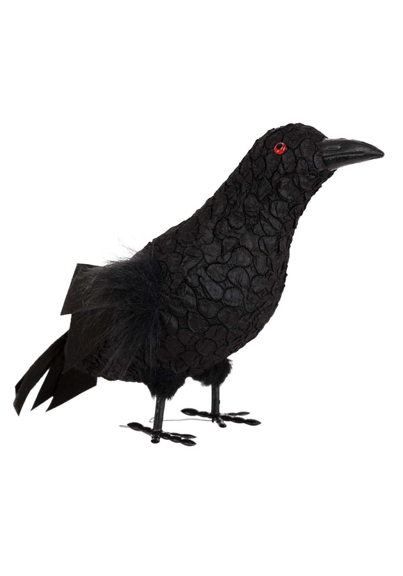 Standing Black Crow Decoration