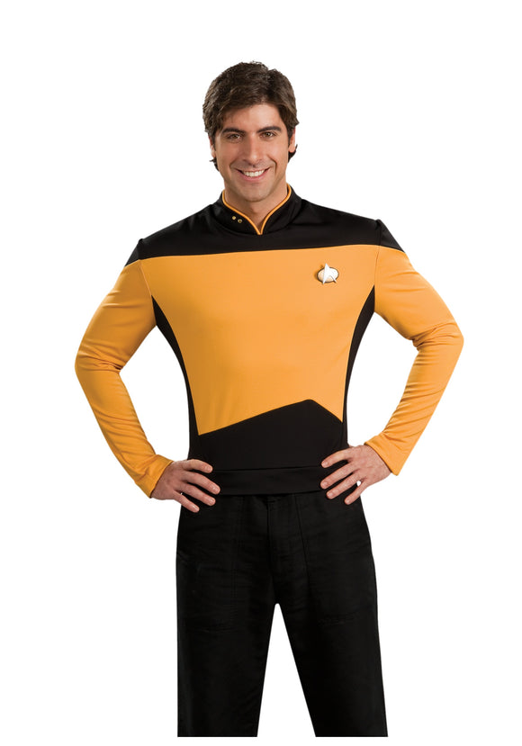 TNG Star Trek Adult Deluxe Operations Costume