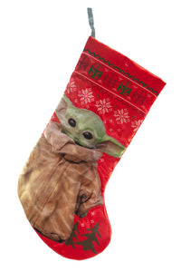 Holiday Star Wars Baby Yoda Stocking