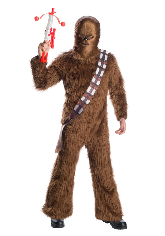 Chewbacca Star Wars Deluxe Costume for Adults