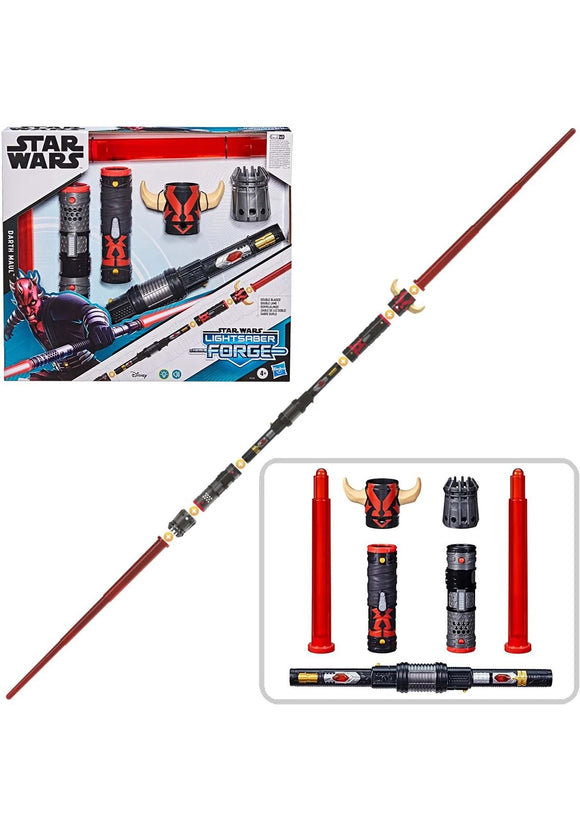 Star Wars Lightsaber Forge Darth Maul Double-Blade Lightsaber Accessory