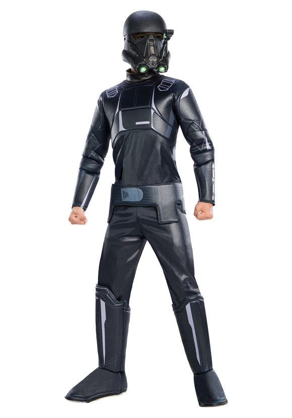 Star Wars The Mandalorian Death Trooper Costume for Boys