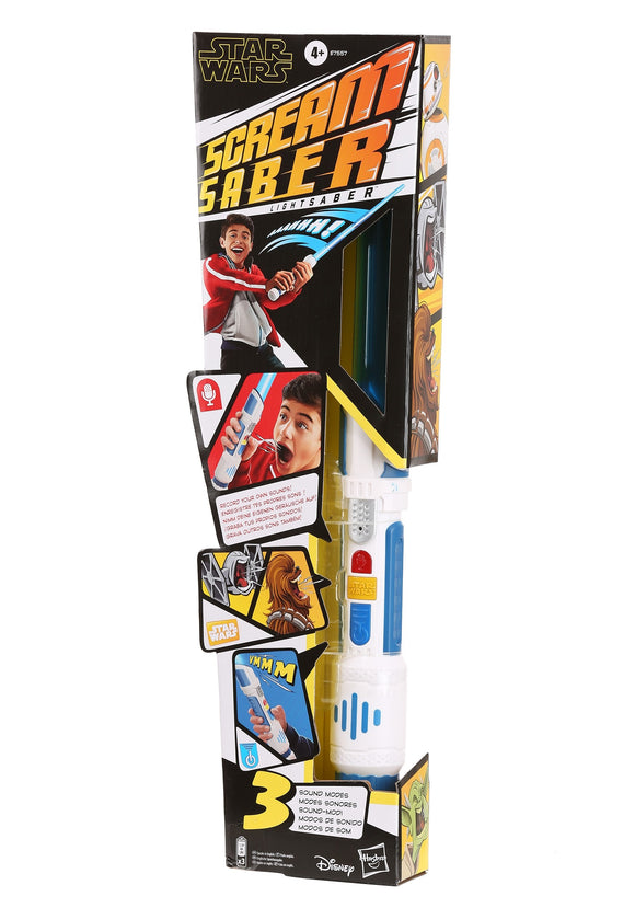 Star Wars Scream Saber Lightsaber With Sound Effects