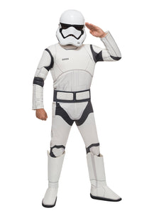 Star Wars The Force Awakens Deluxe Child Stormtrooper Costume