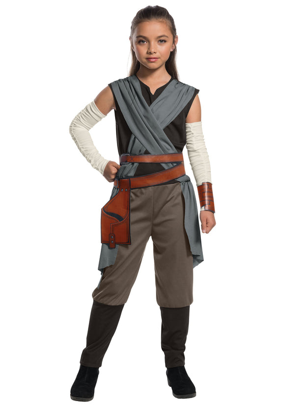 Star Wars The Last Jedi Classic Rey Costume for Kids