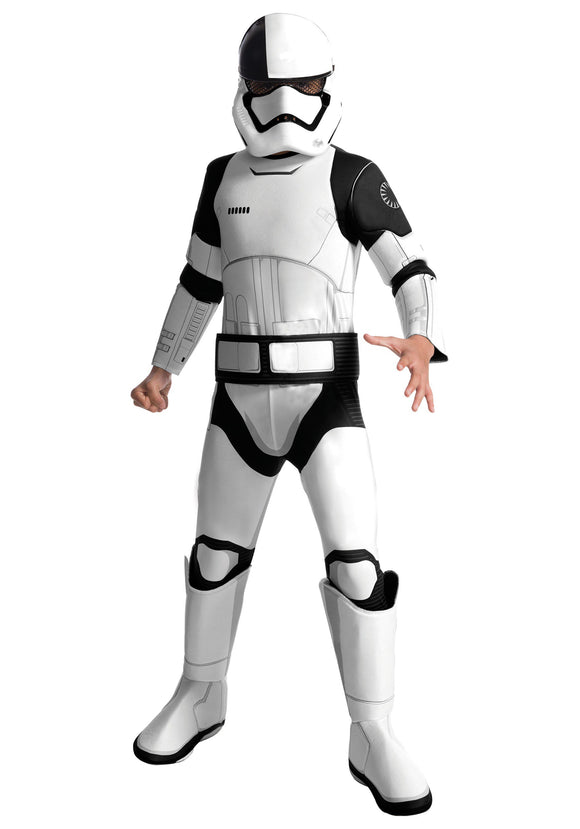 Star Wars The Last Jedi Deluxe Stormtrooper Costume for Kids