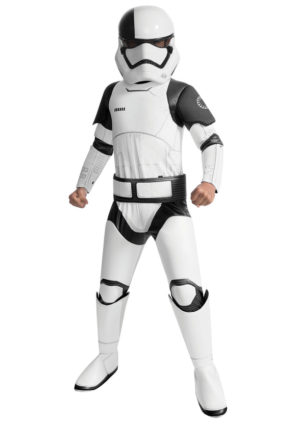 Star Wars The Last Jedi Super Deluxe Stormtrooper Costume for Kids