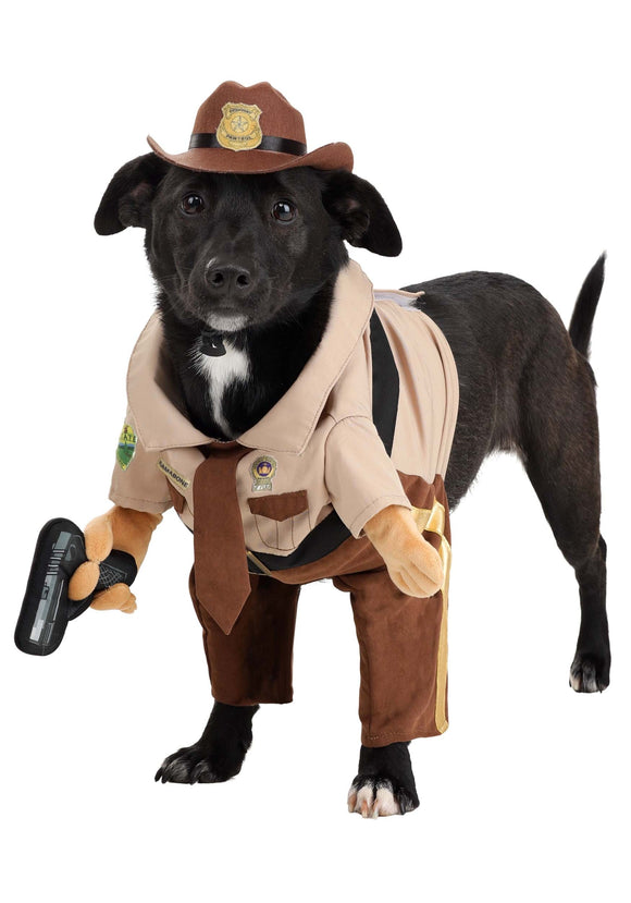 Dog State Trooper Costume