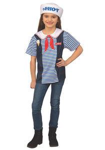 Robin's Scoops Ahoy Uniform Kids Costume Stranger Things