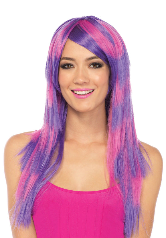 Striped Cheshire Cat Wig