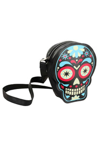 Day of the Dead Sugar Skull Purse
