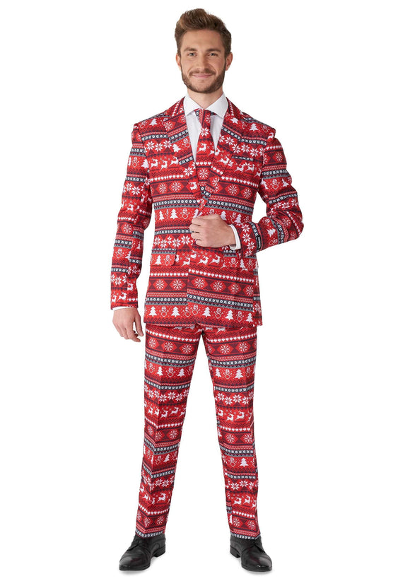 Suitmeister Nordic Red Pixel Suit