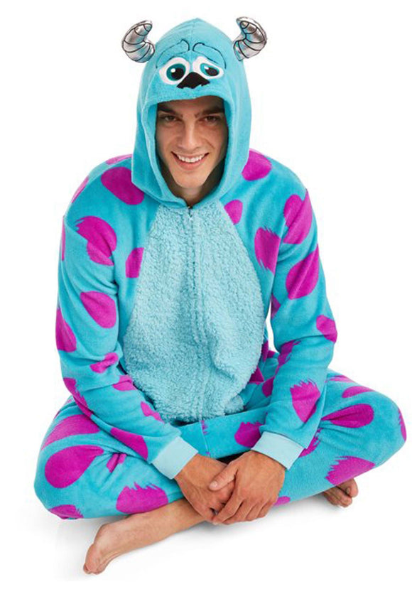 Monsters Inc Adult Sulley Union Suit