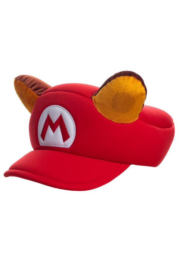 Raccoon Cosplay Hat Super Mario