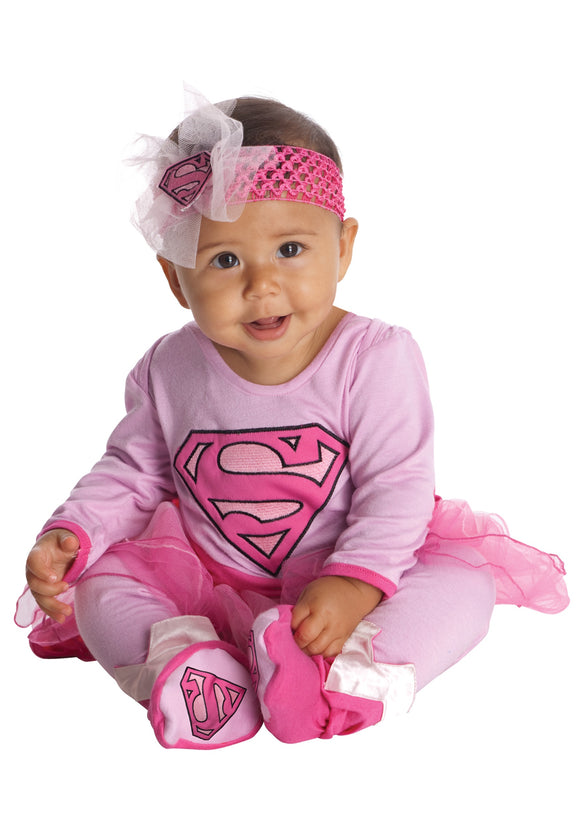 Super Girl Costume Sweet Onesie