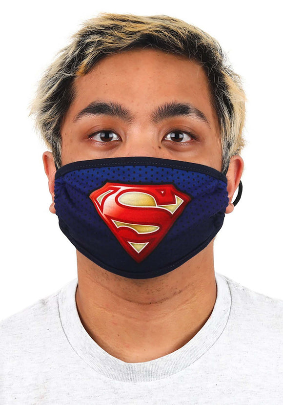 Adult Superman Face Mask