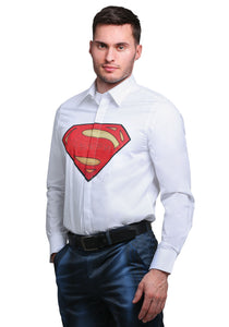 Superman Slim Fit Dress Shirt (Alter Ego)