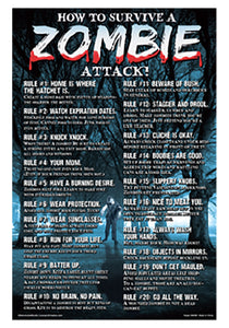 Surviving Zombies Sign