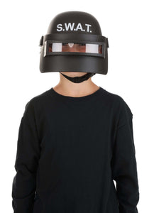 Child SWAT Costume Visor Helmet