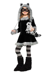 Sweet Raccoon Girls Costume