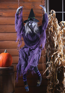 Decoration Swinging Witch