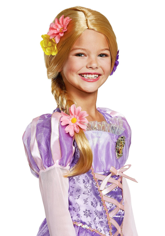 Tangled Rapunzel Deluxe Kids Wig